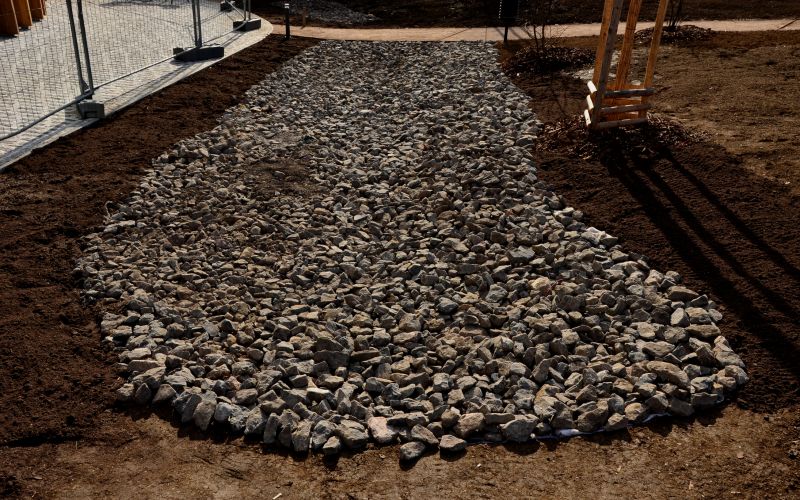 Gravel Walkway Installation