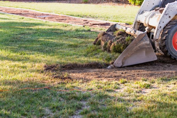 Yard Drainage Grading in Greenwood