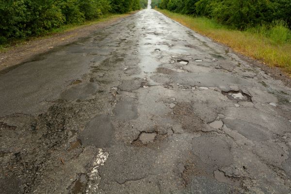 Driveway Erosion Repair in Greenwood