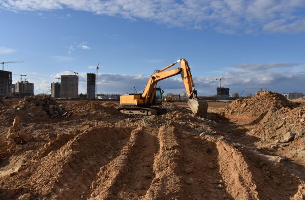 Drainage Trench Excavation in Greenwood