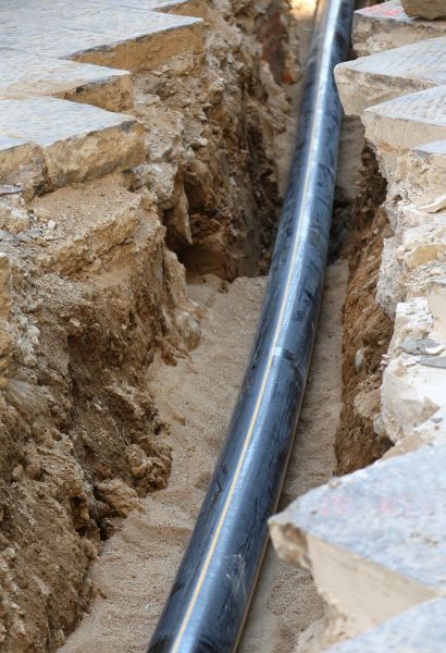 Drainpipe Trenching in Greenwood