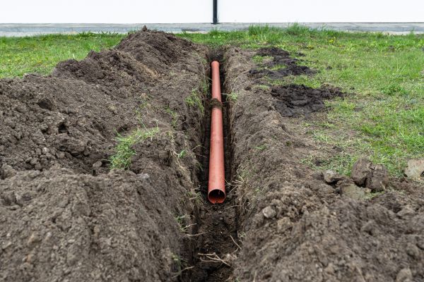 Gutter Trenching in Greenwood
