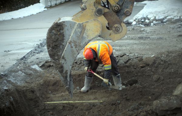 Drain Excavation in Greenwood