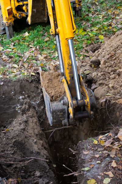 Sewer Tank Excavation in Greenwood