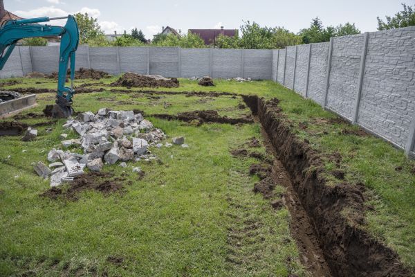 Footer Trenching in Greenwood