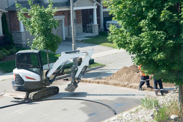 Electrical Line Trenching in Greenwood