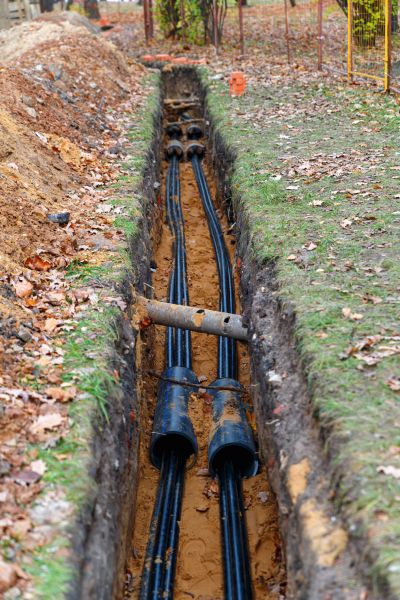 Electrical Line Excavation in Greenwood