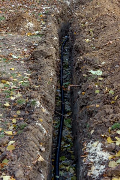 Cable Line Trenching in Greenwood
