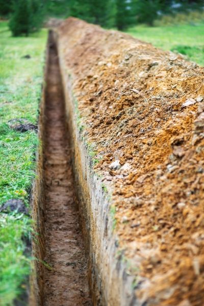 Power Line Trenching in Greenwood