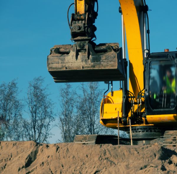 Ditch Grading in Greenwood